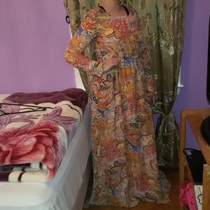 Fancy Kabayare Maxi Dress